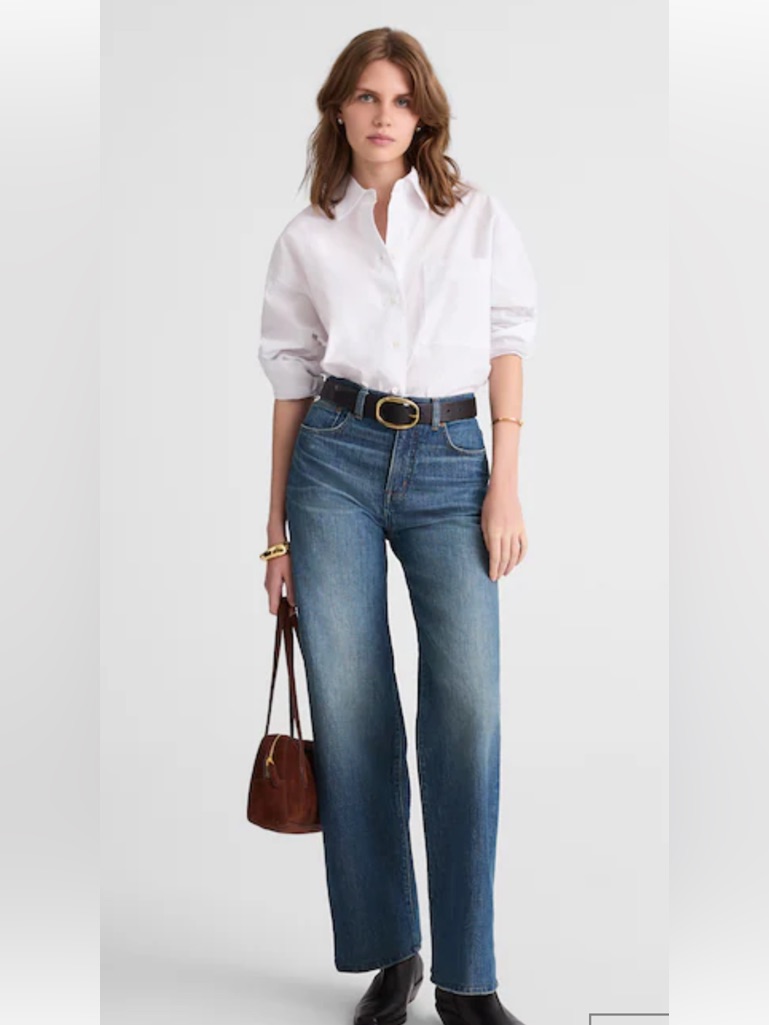 Madewell Perfect Vintage High Rise Wide Leg Jeans